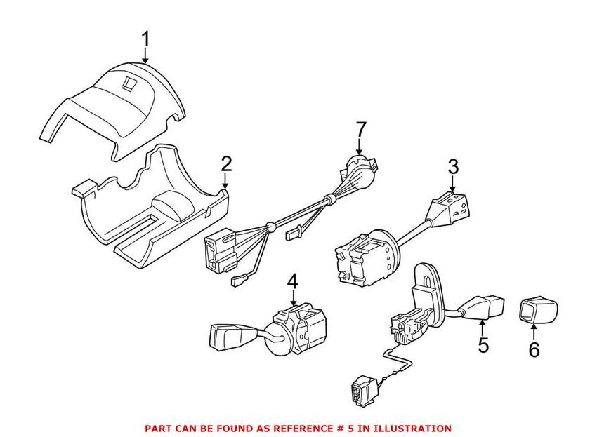 BMW Cruise Control Switch 61318360926